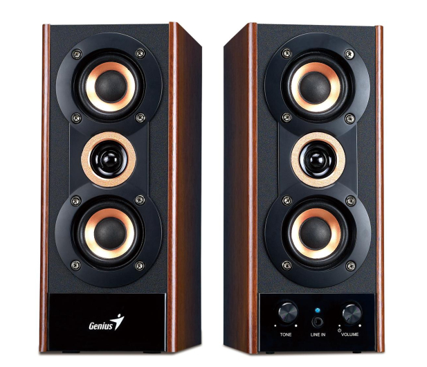 Genius Głośniki 2.0 SP-HF800A 20W wooden - 1435162 - zdjęcie 4